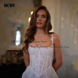 2026 Spaghetti Straps Sweetheart Full Lace Wedding Dresses Corset Back Vestido De Noival Short Mini Evening Dress Customized