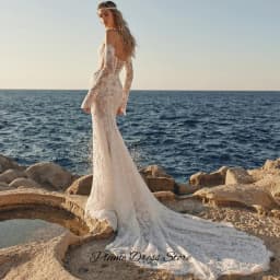 Fashion Sweetheart Sleeveless Lace Wedding Dress Customized Mermaid Appliques Bridal Gowns Simple Lace Up Back Vestido De Novia