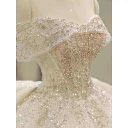 2025 New Off Shoulder Wedding Dress Lace Up Luxury Bridal Dresses Ball Gown Sweep Train Plus Size Vestido De Noiva  Customized