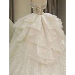 2025 New Off Shoulder Wedding Dress Lace Up Luxury Bridal Dresses Ball Gown Sweep Train Plus Size Vestido De Noiva  Customized