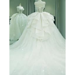 2025 New Off Shoulder Wedding Dress Lace Up Luxury Bridal Dresses Ball Gown Sweep Train Plus Size Vestido De Noiva  Customized