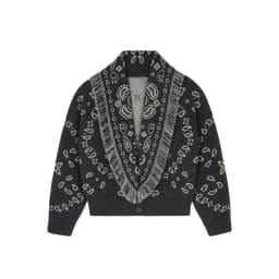 Women's Boho Print Knit Cardigan Top Fringe Trim Belted Long Sleeve Sweater Lace-up Coat 2025 New High Street Outerwear Outfit