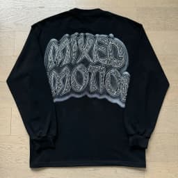 MIXED EMOTION Long Sleeve T-shirt Men Women High Street Full Print 100% Cotton Crewneck Hip Hop Oversized Tops