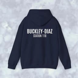 9-1-1 TV Show LAFD Hoodie Evan Buckley Eddie Diaz Bobby Nash Hen Wilson Han Shirt Firefighter Tv Show Merch Trendy Halloween Top