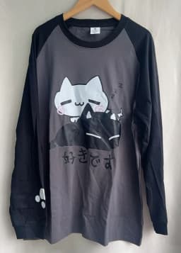 Kawaii Cartoon Print Sweatshirt Women Patchwork Sweet Cute Japanese Cotton Hoodies Grunge Sudaderas Y2k Aesthetic Moletom Tops