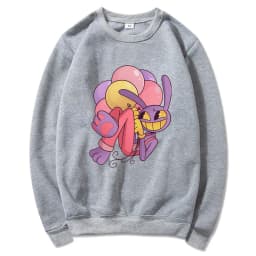 Digital Circus Jax Hoodie Fashion Women Aesthetic Graphic Kawaii Rabbit Hug Balloons Hoodies Unisex Cartoon Pullover Sweatshirts