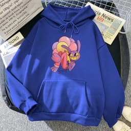 Digital Circus Jax Hoodie Fashion Women Aesthetic Graphic Kawaii Rabbit Hug Balloons Hoodies Unisex Cartoon Pullover Sweatshirts