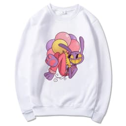 Digital Circus Jax Hoodie Fashion Women Aesthetic Graphic Kawaii Rabbit Hug Balloons Hoodies Unisex Cartoon Pullover Sweatshirts