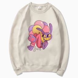Digital Circus Jax Hoodie Fashion Women Aesthetic Graphic Kawaii Rabbit Hug Balloons Hoodies Unisex Cartoon Pullover Sweatshirts