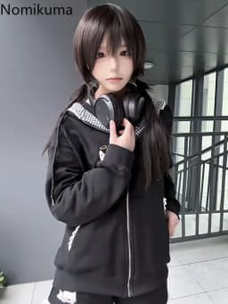 Cat Ears Hooded Sweatshirts Jackets Women's Clothing Long Sleeve Zipper Cartoon Jacket Casual Fashion Korean Y2k Hoodies Coats