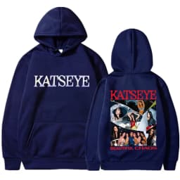 Fashion Katseye Print Casual Hoodies Women Men Graphic Gothic Y2k Hoody Sweatshirts 90s Korean Style Vintage Streetwear Clothes