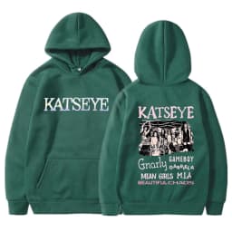 Fashion Katseye Print Casual Hoodies Women Men Graphic Gothic Y2k Hoody Sweatshirts 90s Korean Style Vintage Streetwear Clothes