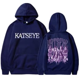 Fashion Katseye Print Casual Hoodies Women Men Graphic Gothic Y2k Hoody Sweatshirts 90s Korean Style Vintage Streetwear Clothes