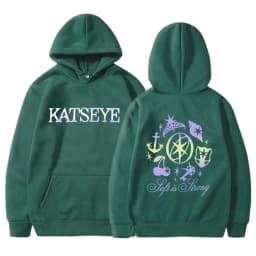 Fashion Katseye Print Casual Hoodies Women Men Graphic Gothic Y2k Hoody Sweatshirts 90s Korean Style Vintage Streetwear Clothes