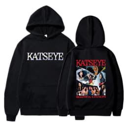 Fashion Katseye Print Casual Hoodies Women Men Graphic Gothic Y2k Hoody Sweatshirts 90s Korean Style Vintage Streetwear Clothes