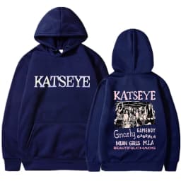 Fashion Katseye Print Casual Hoodies Women Men Graphic Gothic Y2k Hoody Sweatshirts 90s Korean Style Vintage Streetwear Clothes