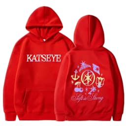 Fashion Katseye Print Casual Hoodies Women Men Graphic Gothic Y2k Hoody Sweatshirts 90s Korean Style Vintage Streetwear Clothes
