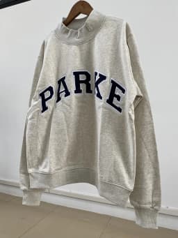 Flordevida Gray sweatshirt with Classic Style Letter embroidery for Women crew neck cotton long sleeve casual sweatshirt female
