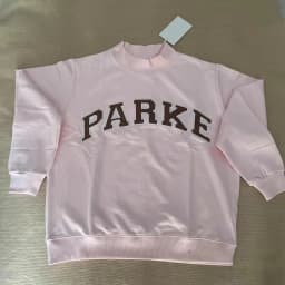 Flordevida Gray sweatshirt with Classic Style Letter embroidery for Women crew neck cotton long sleeve casual sweatshirt female
