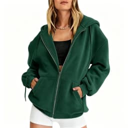 Spring Autumn Winter Fashion Zipper Hoodies Women Cardigan Coat Daily Long Sleeve Tops Versatile Casual Hoodies Women Sweatshirt