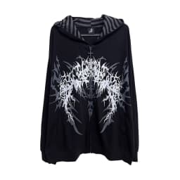 Subculture Y2k Japanese Hooded Sweatshirt Women Thin Spring Autumn Retro Loose Zipper Jacket Top 2000s Korea Casual Hoodies New