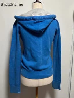 Sweatshirt jacket 2025 new loose casual top autumn and winter Gothic European American retro street clothing Y2K jacket trend