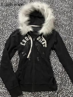 Sweatshirt jacket 2025 new loose casual top autumn and winter Gothic European American retro street clothing Y2K jacket trend