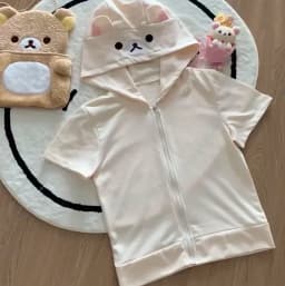 Y2k Harajuku Streetwear Hoodies Women Japanese Style Kawaii Sweet Cute Cartoon Print Zipper Sweatshirt Soft Girl 2026 Jacket