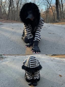 Goth Aesthetic Women Hoodie Harajuku Retro Y2K Emo Girl Fur Collar Cardigan Sweatshirt Rock Punk Hip Hop Casual Loose Streetwear