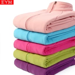2023 Winter New Women's Zipper Cardigan Sweatershirt Warm Coral Jacket Ladies Outdoor Running Style Polar Fleece Coat Clothes