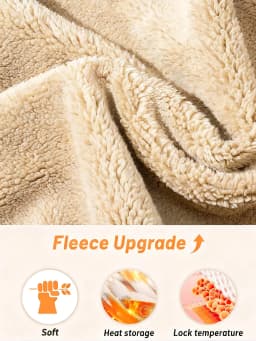 TACVASEN Women's Zip Up Sheerpa Hoodies Outdoor Sweatshirts Coats with Pockets Witner Warm Casual Fleece Lined Full-Zip Jackets