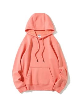 Streamgirl Winter Warm Fleece Hoodies For Women Green White Loose Sweatshirts With Hoodie Pink Pullover Hoodies Women Velvet Top