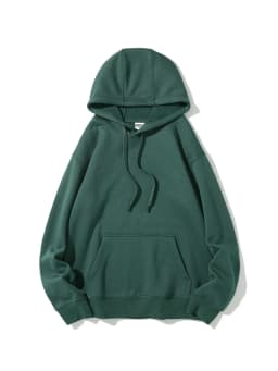 Streamgirl Winter Warm Fleece Hoodies For Women Green White Loose Sweatshirts With Hoodie Pink Pullover Hoodies Women Velvet Top