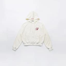American Style Loose Casual Hoodie Women's Trendy Red Embroidery Lazy Style Sweatshirt Comfortable Breathable Long Sleeve
