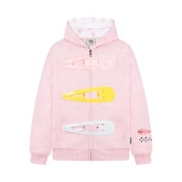 American Retro Hair Clip Hoodies Womens New Zipper Cardigan Jacket Womens Kawaii Oversized Hoodie Sweatshirt Fashion Y2k Clothes