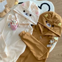 HOUZHOU Y2k Harajuku Streetwear Hoodies Women Japanese Style Kawaii Sweet Cute Cartoon Print Zipper Sweatshirt Soft Girl New