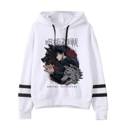 Anime Jujutsu Kaisen Hoodie Woman Gojo Satoru Graphic Hoodies Japanese Fashion Cartoon Hooded Long Sleeve Pullovers Winter Tops