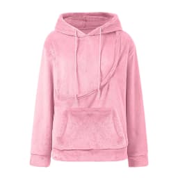 Plus Size 2xl Fleece Hoodies Sweatshirt Pet Carrier Thicken Top Animal Pouch Lovers Hoody Cat Pullover Breathable Sweatshirts