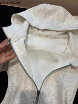 Hoodies Women Slim Waist Long Sleeve Hooded Zipper Casual Sweatshirts Tops 2025 Ropa Mujer Solid Color Fashion Hoodie Jackets