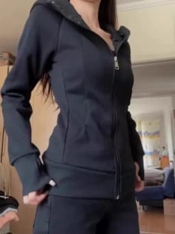 Hoodies Women Slim Waist Long Sleeve Hooded Zipper Casual Sweatshirts Tops 2025 Ropa Mujer Solid Color Fashion Hoodie Jackets