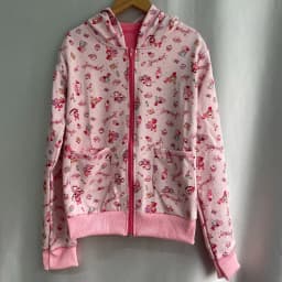 Autumn Subcultural Harajuku Y2k Hoodie Sweatshirts Cute Strawberry Rabbit Print Casual Jackets Loose Long Sleeve Coat Women