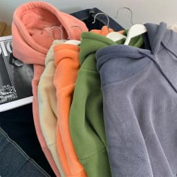 2025 Fashion Hoodies Sweatshirts Women's Fleece Coats Long-sleeve Loose Top Lady Pullover Casual Outerwear Autumn Winter 5colour