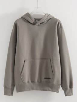 Streamgirl Fleece Hoodies Women Winter Warm Oversized Warm Sweatshirts Boyfriend Hoodies Simple Green Hooded Sweatshirt Couples