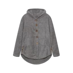 Fashion Trend Autumn and Winter Press-pleated Printed Turn-collar Long-sleeved Shirt Two-piece Furry Coat