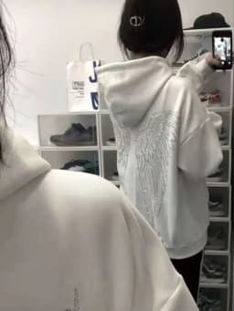 Y2k Japanese Streetwear Loose Woman Tops Kpop Baggy Hooded Sweatshirt for Women Designer Nice Color Outerwears Emo 2000s Hoodies