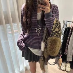 Y2k Japanese Sweatshirts Women Long Sleeve Striped Stand Collar Sweatshirt High Street Graphic Winter Coats E-girls