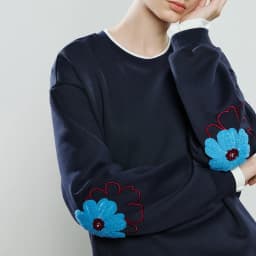 TOYOUTH Women Hoodies 2025 Winter NewAsymmetric Fleece-Lined Warm Contrast Color Spliced Fake Two-Piece Flower Niche Top