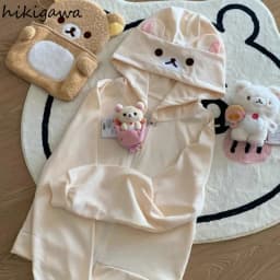 Y2k Tops Japanese Hoodie 2025 Women Clothing Streetwear Cute Hooded Bear Ears Sweatshirts Ropa Mujer Long Sleeve Casual Hoodies