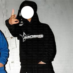 NOFS Letter Embroidery Fashion Brand Loose Oversized Hoodie Y2K Hip-Hop Streetwear women Pullovers Casual Top Pants Sportswear