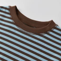 Women Long Sleeve Shirts Crew Neck Loose Sweatshirts Ladies Fall Casual Striped Top Streetwear
